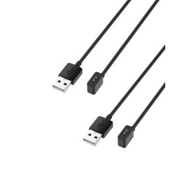 NOUKAJU [2pack] Charger for Xiaomi Redmi Watch 5, Magnetic USB Charging Cable 3.28ft/1m,SmartWatch Charger,Charger Cable Replacement for Redmi Watch 5(Black)