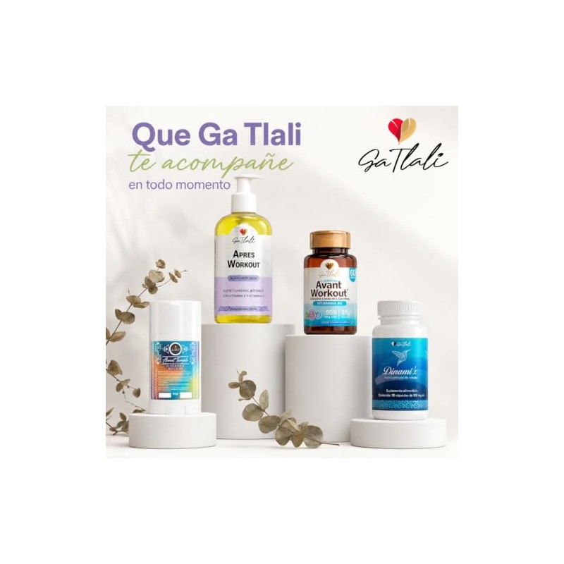 Aceite Corporal Botánico - Ga Tlali Apress Workout 250ml -
