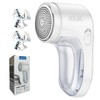 Rechargeable Fabric Shaver, Lint Remover for Clothes & Furniture, 3-Leaf
