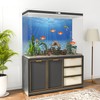 MIRRORANG 61x30cm Undersea Theme Aquarium Background Sunshine Underwater World Fish