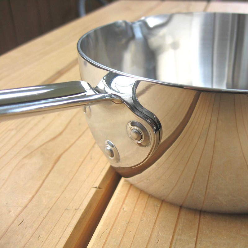 Nagao TOWA Yukihira Pot, 6.3 inches (16 cm), Aluminum Clad,