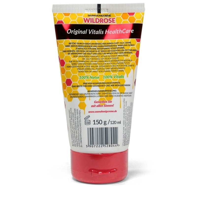 Finnsa Vitalis Saunahonig-Creme 150 g, Wildrose