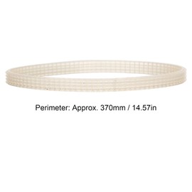 Mini Lathe Belt Professional Transparent Polyurethane Transmission Timing Drive Belt Power Lathe Accessory Replacement Part for MX‑400