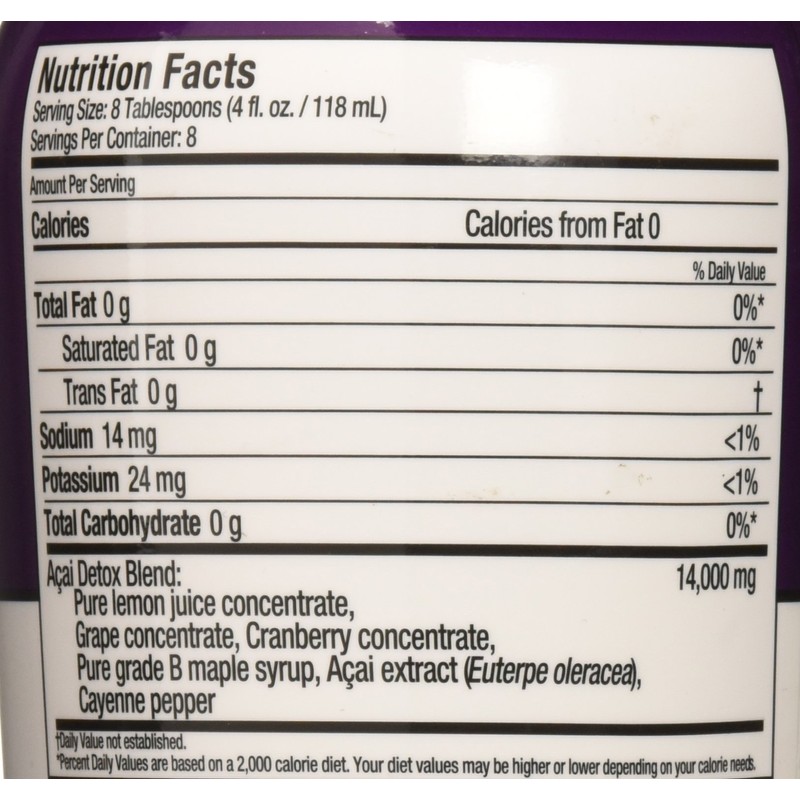 Garden Greens Acai Cleanse,48 hr Detox, 32 Fl Oz