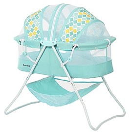 Dream On Me Karley Bassinet in Aqua
