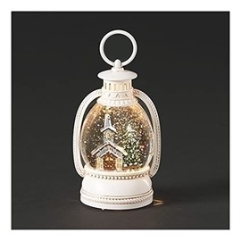 Roman Lighted Lantern Mini Church Swirl Dome, 5-inch Height, Christmas Decoration