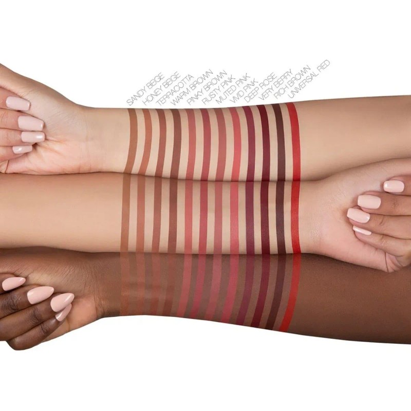 Huda Lápiz Labial Automático Huda Beauty Rosa Marrón Makeup