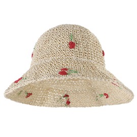 haozaikeji Sun Hat for Women Roll Up Straw Hat Summer Beach Hat Foldable Ladies Sun Hat Wide Brimmed Hat UPF 50 Hat Uv Sun Protection Hat Elegant Bucket Hat Packable Straw Hat for Traveling Vacation