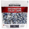 Rust-Oleum 301359 Decorative Color Chips, Gray Blend, 1lb(454g)