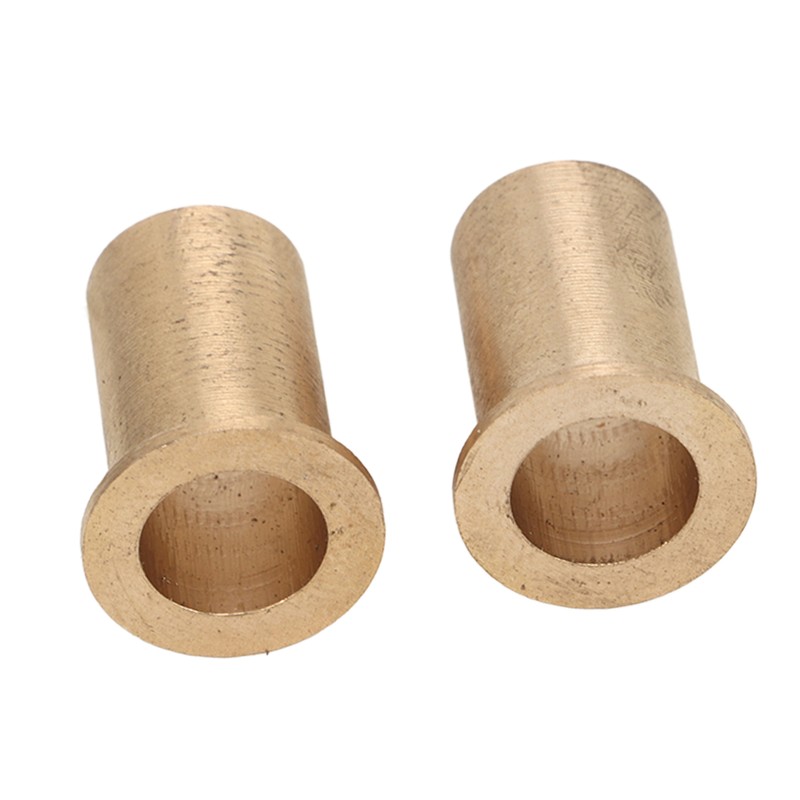 2Pcs Bell Crank Throttle Shaft Linkage Bushings Brass Rustproof for
