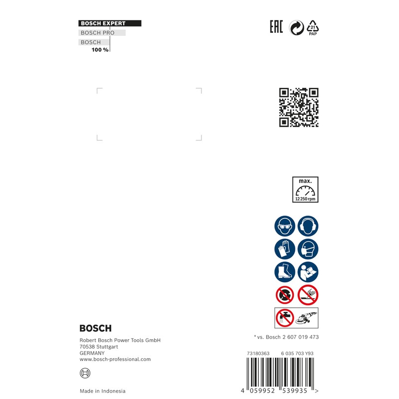 Bosch Professional 1 x Expert HardCeramic X-Lock Diamond Cutting Discs