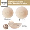 readyBready Proofing Basket (Round, 22 cm and 25 cm) –