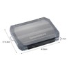 Shimano CS-221X Lure Case Wide, 12 Partition Plate Type, Smoke