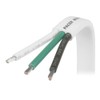 Generic Pacer White Triplex Cable - 14/3 AWG - Black/Green/White