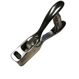 Hand Held Slot Hole Metal Steel Puncher Punch for ID Card Badge PVC Photo Tag