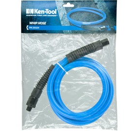 Ken-Tool Hybrid AIR Hose 3/8", 24" Long, Whip Hose with Swivel Ball end