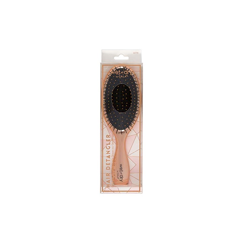CALA - cepillo ovalado para desenredar cabello húmedo y seco