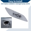 Hihaha Front Left Side Bumper Headlight Washer Nozzle Cover Cap