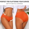 Eiggam Ladies Cotton Bikini Panties, High-Cut Full Coverage Stretch Cool