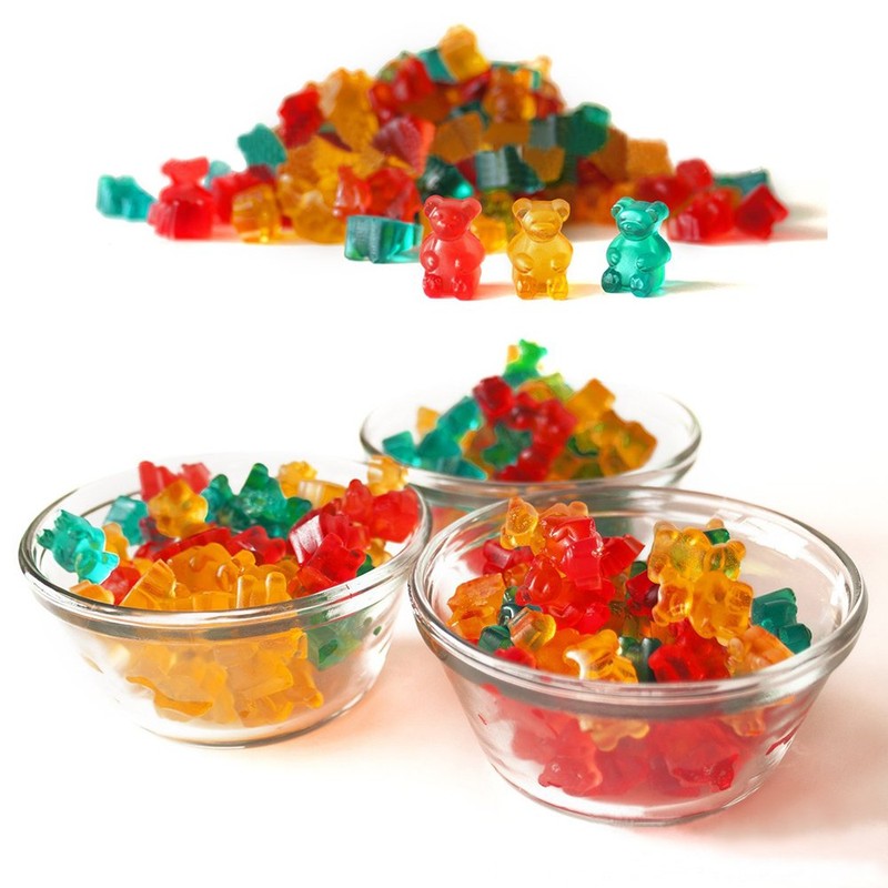 Candy Silicone Molds & Ice Cube Trays, SENHAI 3 Pack