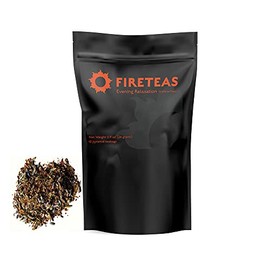 FIRE TEAS Té Rooibos Relajante Para La Noche - Rooibos Rojo Orgánico, Menta, Lavanda, Hoja De Frambuesa, Jengibre, Azafrán - Sin Cafeína, Infusión, Sabor Intenso, Perfecto Para Tardes Y Noches
