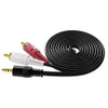 iYueMps 3.5mm to 2RCA Audio Cable 5m/16ft, 3.5mm Male to