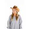Funky Junque Women's Cowboy Hat - Suede w/Multi Thread Trim