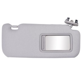 Right Passenger Side Sun Visor Gray Fit for Toyota Corolla 2008 2009 2010 2011 2012 2013 Front Right Sun Visor Replace 74310-12L80-B0