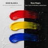 Smallbudi - Pintura acrílica blanca y negra, 69 onzas, botella
