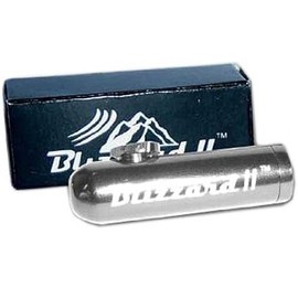 Sniff Bottle made of light metal, length 50mm, color ALUMINIUM Anthracite