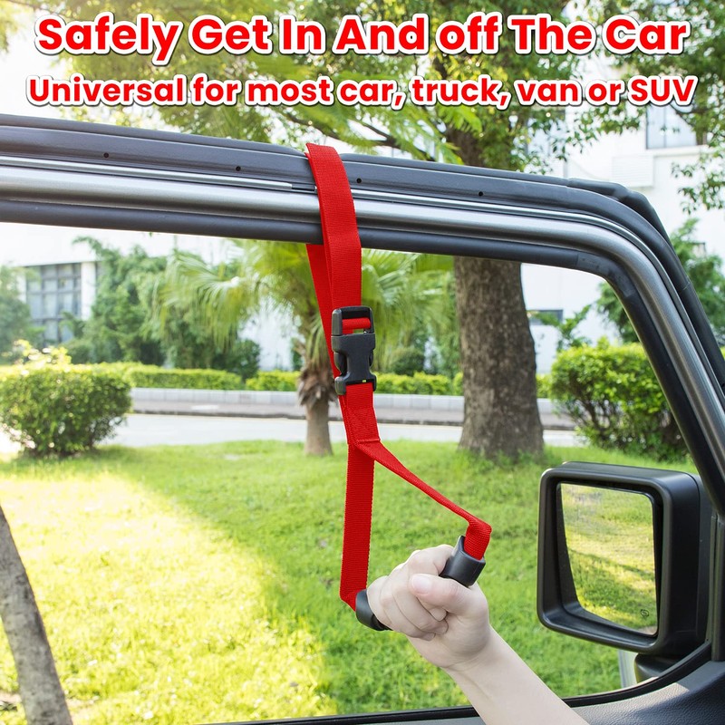 E-cowlboy Auto Cane Grab Handle Adjustable Standing Aid Safety Handle