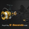 Ryabt 92mm Power Handle for Penn Spinfisher 9500SS Reel Plug