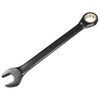 sourcing map Ratcheting Spanner 22mm Metric Open End Wrench 72-Teeth