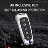 HIBEYO Key Fob Cover for Ford Edge Escape Focus C
