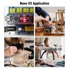Nano V3.0 Board with Cable, AYWHP 3PCS Nano Board ATmega328P,