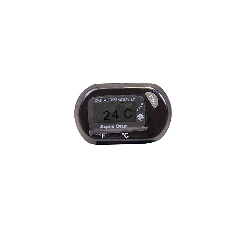 Aqua One ST-3 LCD Electronic Outside Tank Thermometer