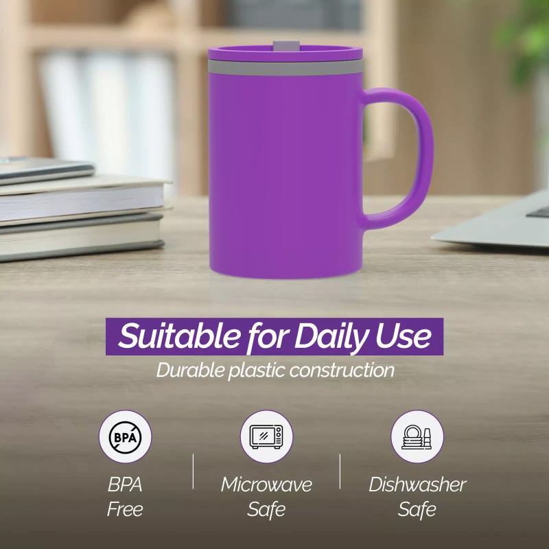 Copco Iconic Desk Mug, Set of 2 - Purple &