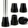 4PCS Rubber Cane Tips 3/4 Inch Heavy Duty Walking Cane