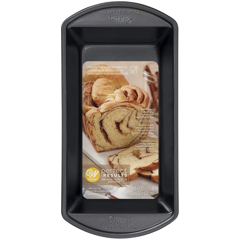 Wilton Perfect Results - Sartén antiadherente grande para pan, 23