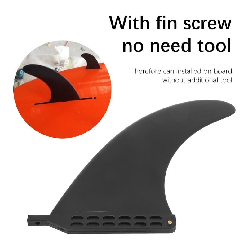 Classical 9 Inch Single Fin for Longboard Paddle Board Multifunction