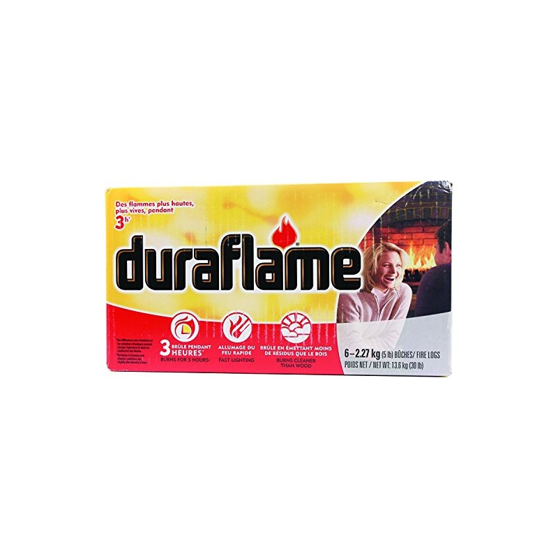 Duraflame Fire Log, 5 lb, 6-Pack