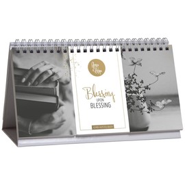 Blessing upon blessing: Kombi-Aufstellbuch (Grace & Hope)