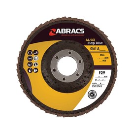 Abracs ABFA115B080 115mm x 80g Aluminium Oxide Flap Disc