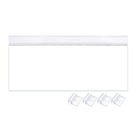 Allcolor Low Iron Glass Canopies for Rimless Aquariums (Aquarium Length: 23.6in/60cm)