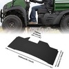 SAUTVS TPE Floor Mat for Kawasaki Mule, Rubber Front Row