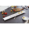 Mud Pie Deviled Egg Tray Set with Fork Serving Dish,