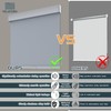 Blackout Roller Blinds – Cordless with Free-Stop, Thermal Insulation, UV