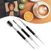 Coffee Latte Needle, 3 Pcs/Set Latte Art Pen Washable for