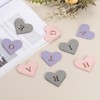 PATIKIL Heart Shaped Bookmark Heart M Cute Stylish Leather Bookmark
