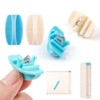 BAOFALI 4pcs/Set Paper Trimmer Scoring Replacement,Blue 2 Cutting and White